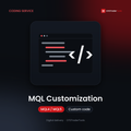 MQL4/MQL5 customization service for MT4/MT5 scripts and Expert Advisors — CFDTraderTools product image with code editor icon